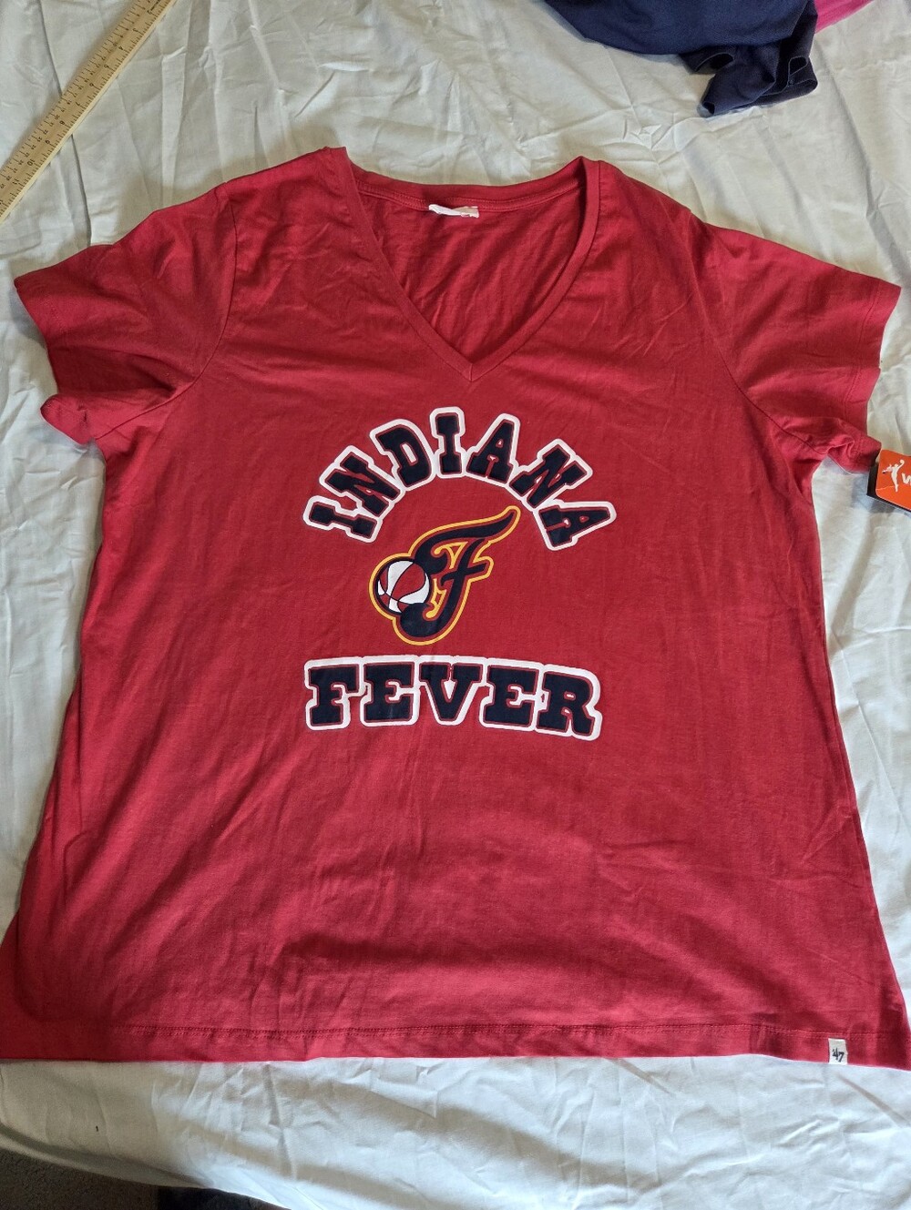 NWT WNBA Indiana Fever Logo Tee Sz 2X